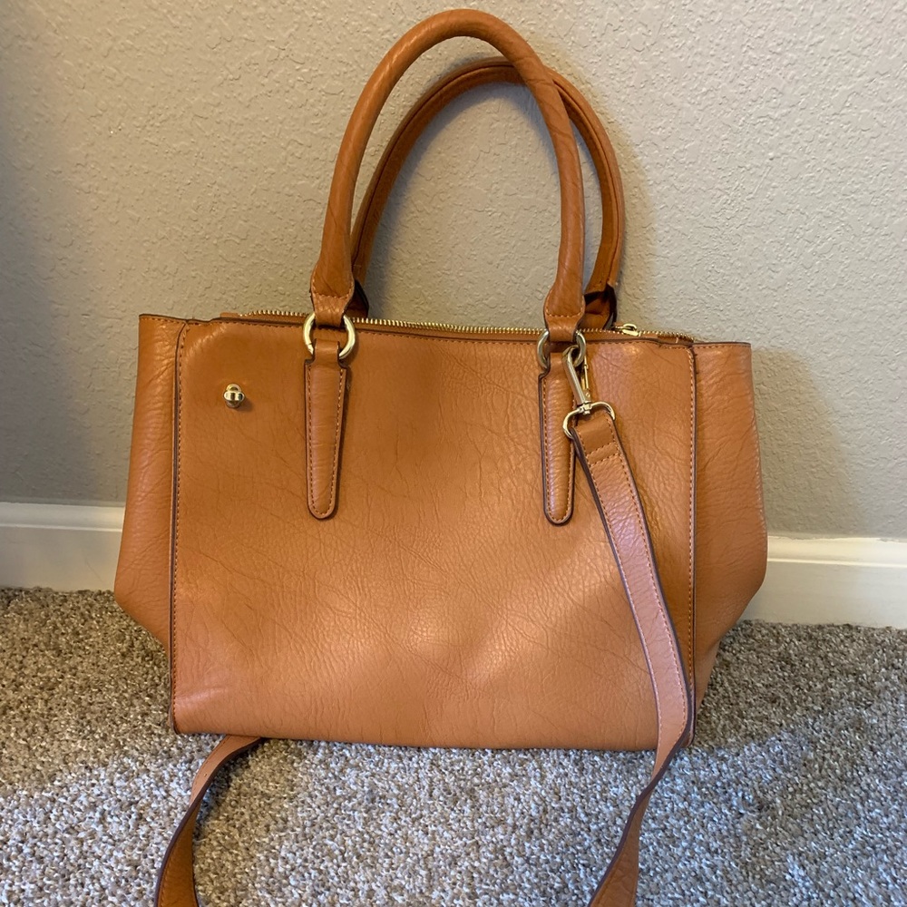 Charming Charlie Leather Crossbody Bag